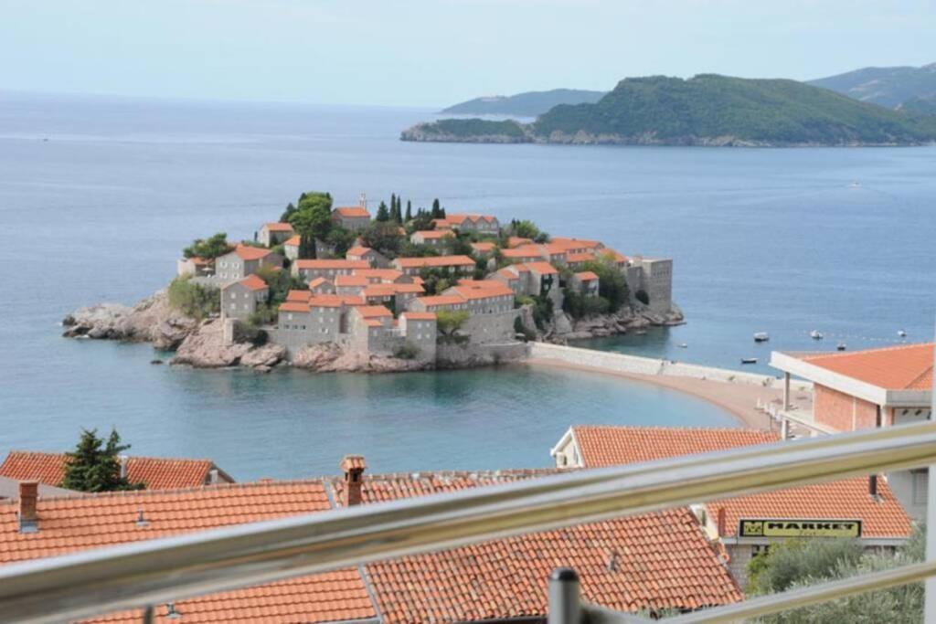 Bmv Room 2 With East Island View Ilha Sveti Stefan Exterior foto